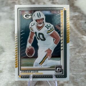 🔥 2025 Jordan Love Panini Donruss Optic. Green Bay Packers.